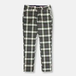 New Edition Fashion Destin Slim Fit Plaid Pants> Dress Pants