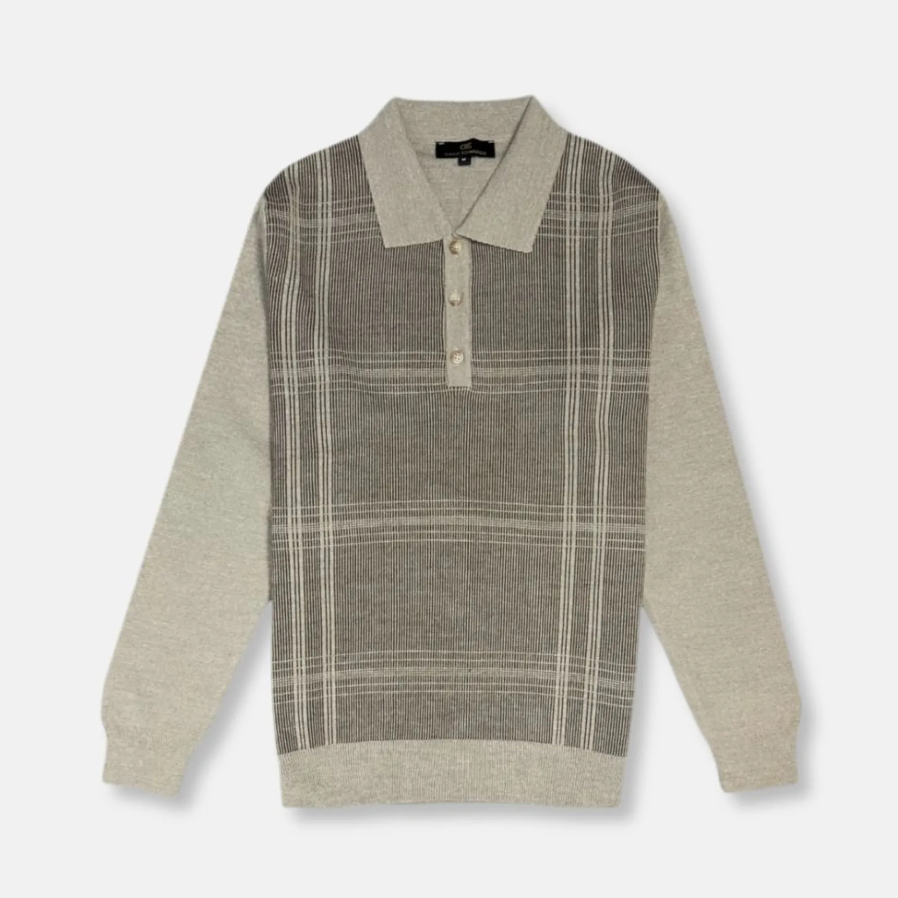 New Edition Fashion Deter Knitted Polo Sweater> Sweaters