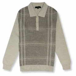 New Edition Fashion Deter Knitted Polo Sweater> Sweaters