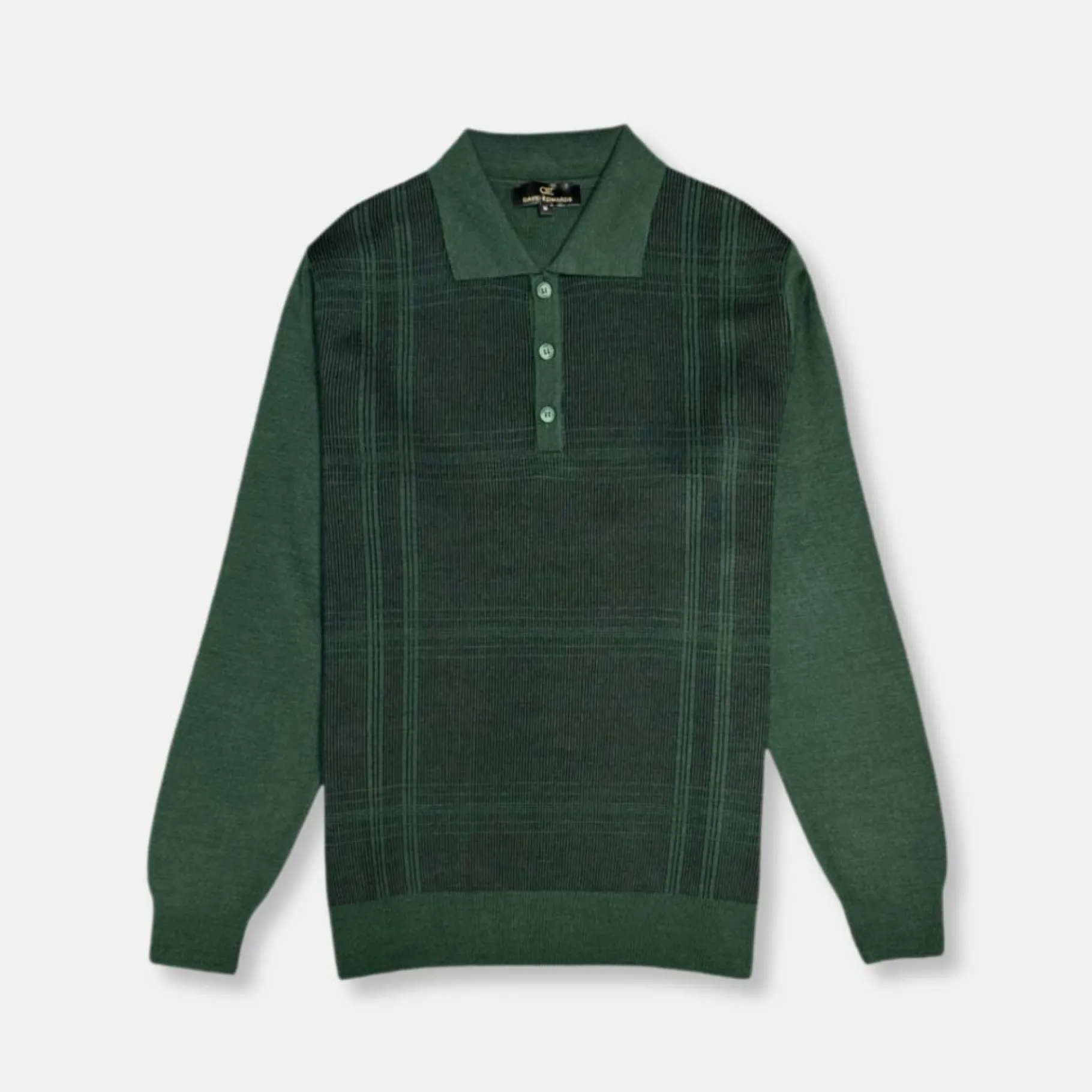 New Edition Fashion Deter Knitted Polo Sweater> Sweaters