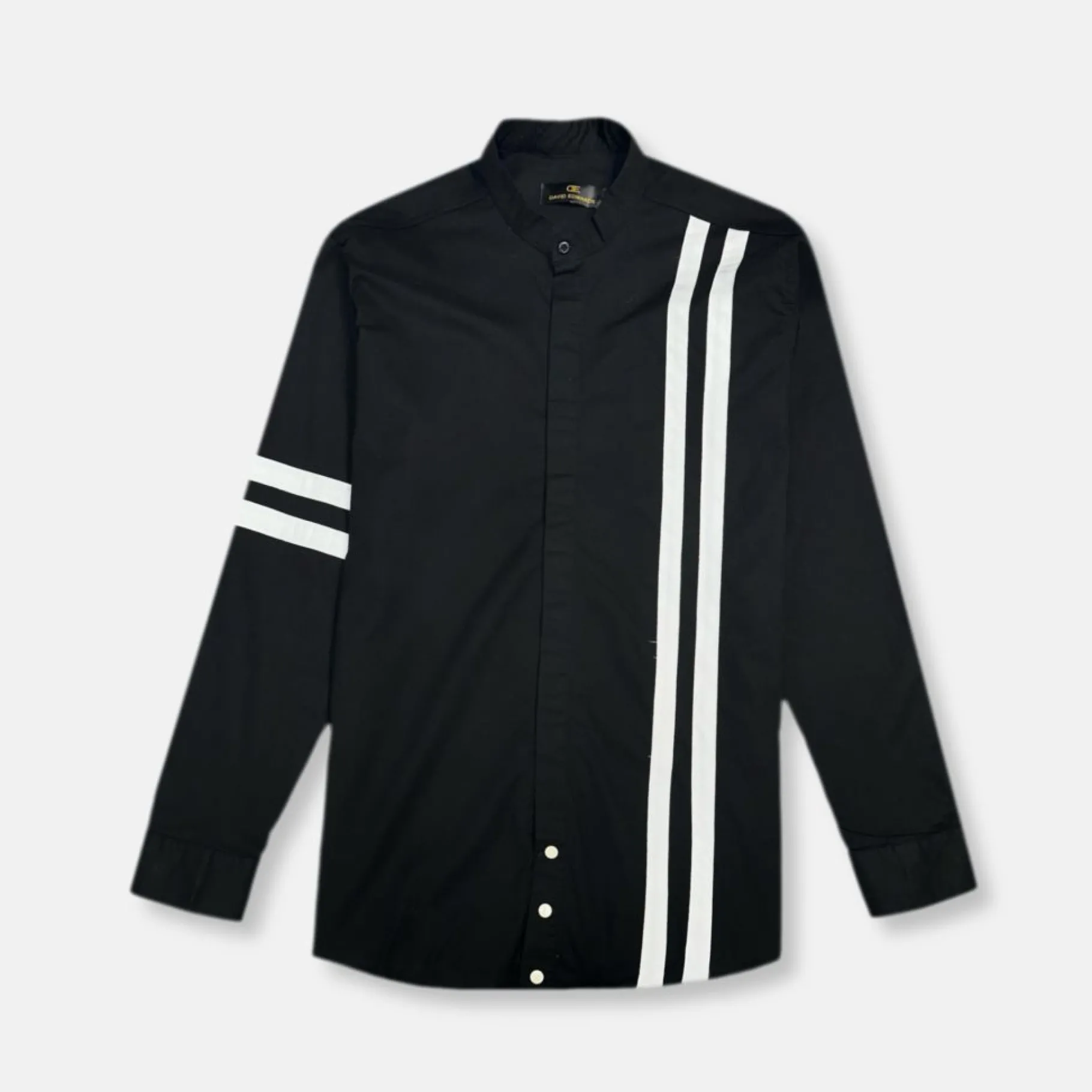 New Edition Fashion Devos Banded Collar Shirt> Dress Shirts