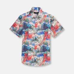 New Edition Fashion Dexton Short Sleeve Button Down> Button Downs