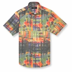 New Edition Fashion DiAngelo Short Sleeve Button Down> Button Downs