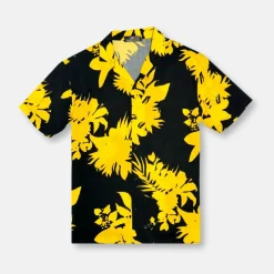 New Edition Fashion Dobby Tropical Resort Revere Collar Shirt> Button Downs