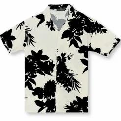 New Edition Fashion Dobby Tropical Revere Collar Shirt> Button Downs