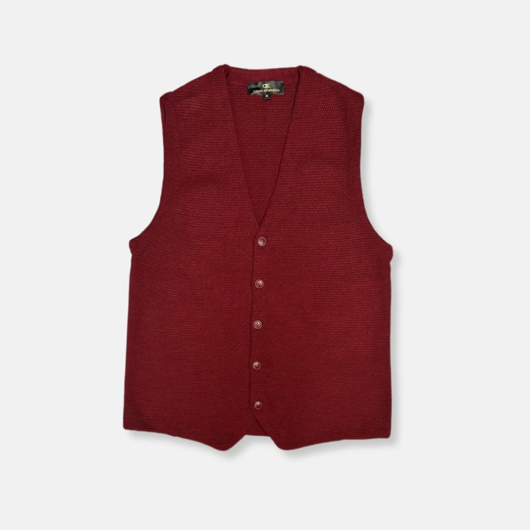 New Edition Fashion Dolan Button Up Knitted Sweater Vest> Vests