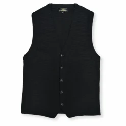 New Edition Fashion Dolan Button Up Knitted Sweater Vest> Vests