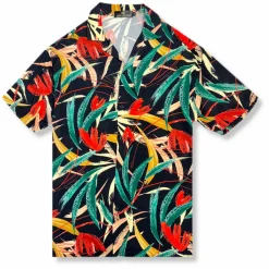 New Edition Fashion Doncaster Tropical Resort Revere Collar Shirt> Button Downs