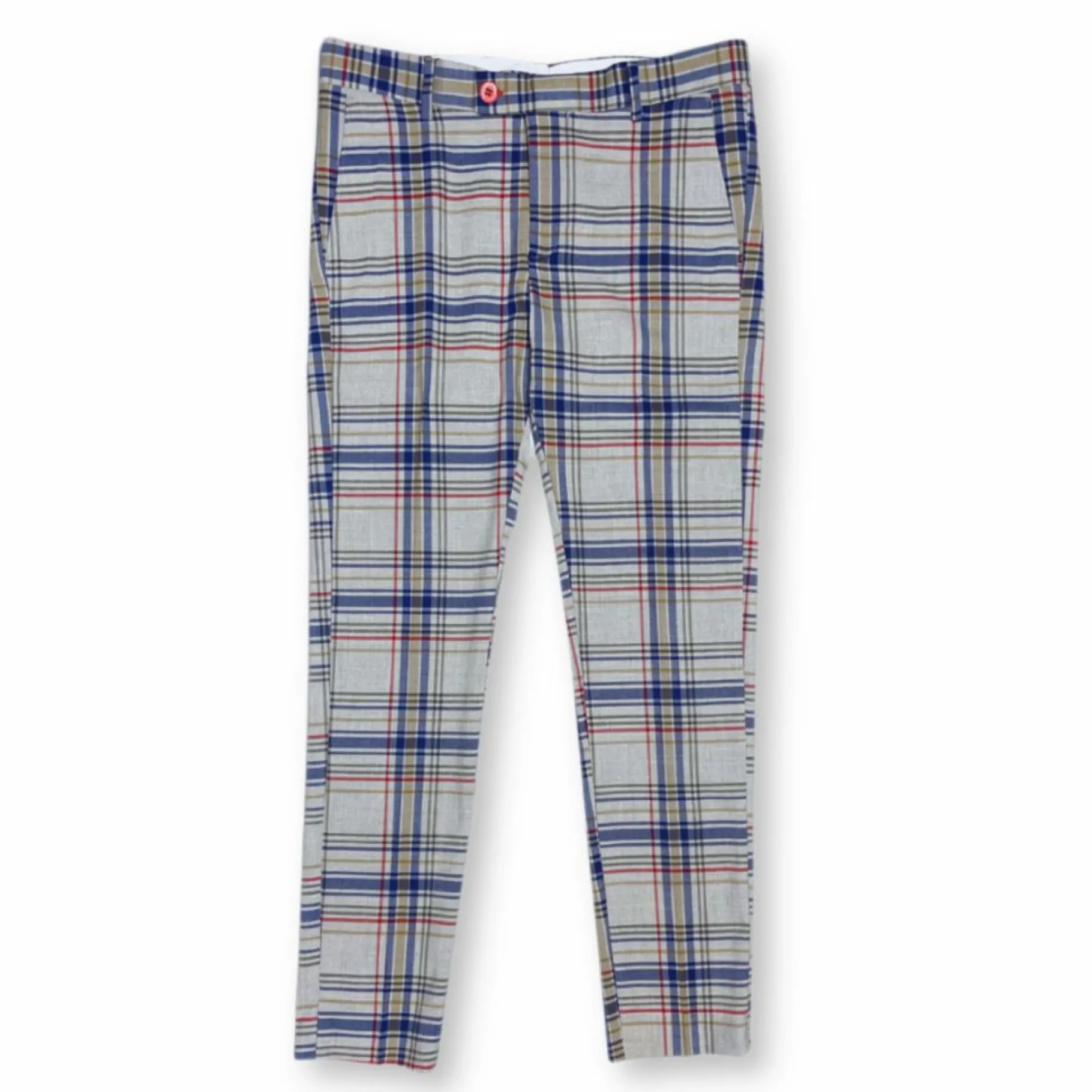 New Edition Fashion Dourados Plaid Pants> Dress Pants