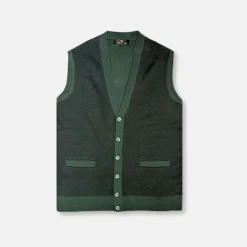 New Edition Fashion Dowlin Solid Knitted Sweater Vest> Vests