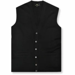 New Edition Fashion Dowlin Solid Knitted Sweater Vest> Vests