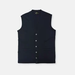 New Edition Fashion Dowlin Solid Knitted Sweater Vest> Vests