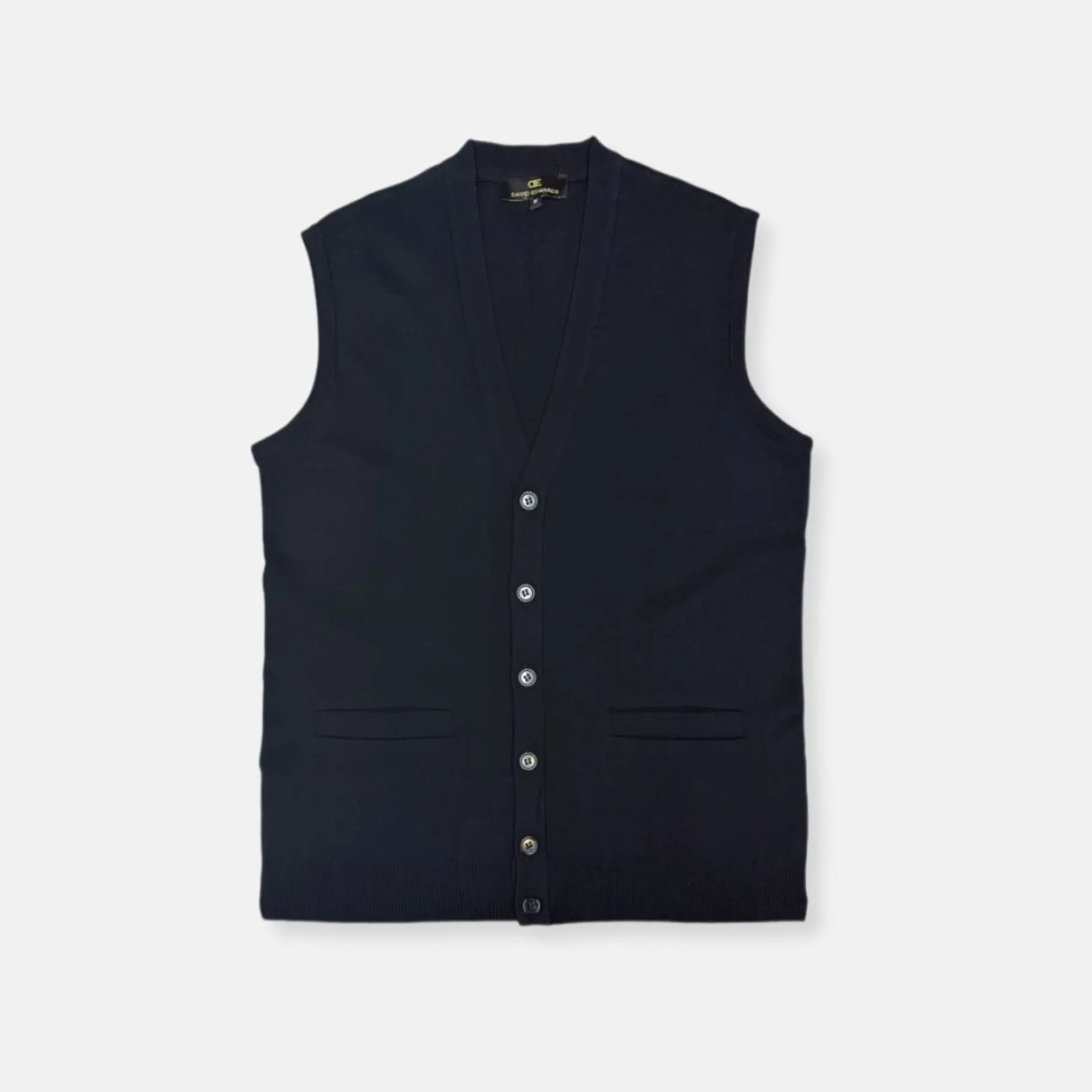 New Edition Fashion Dowlin Solid Knitted Sweater Vest> Vests
