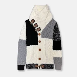 New Edition Fashion Downton Cable Knit Button-Up Sweater> Sweaters