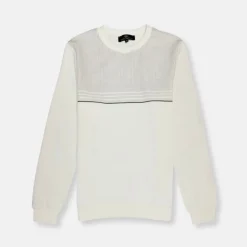 New Edition Fashion Drapkin Dotted Crewneck Sweatshirt> Sweaters