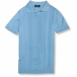 New Edition Fashion Drexler Knitted Polo Shirt> Polos