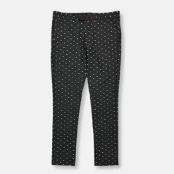 New Edition Fashion Druck Skinny Cropped Fashion Pants> Pants