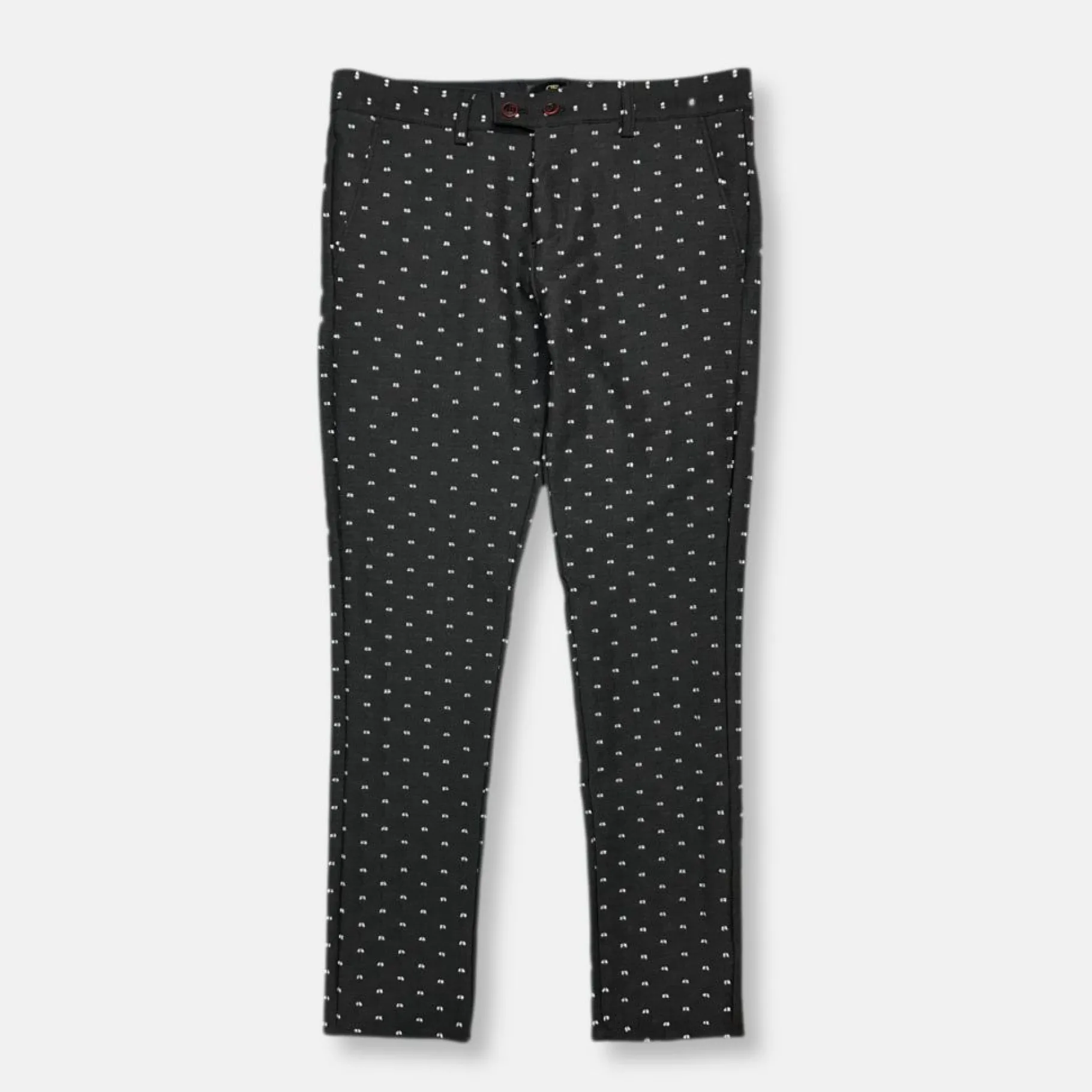 New Edition Fashion Druck Skinny Cropped Fashion Pants> Dress Pants