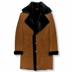 New Edition Fashion Dufner Long Shearling Coat> Coats & Outerwear