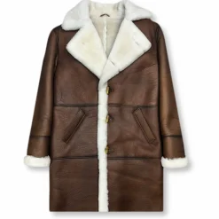 New Edition Fashion Dufner Long Shearling Coat> Coats & Outerwear