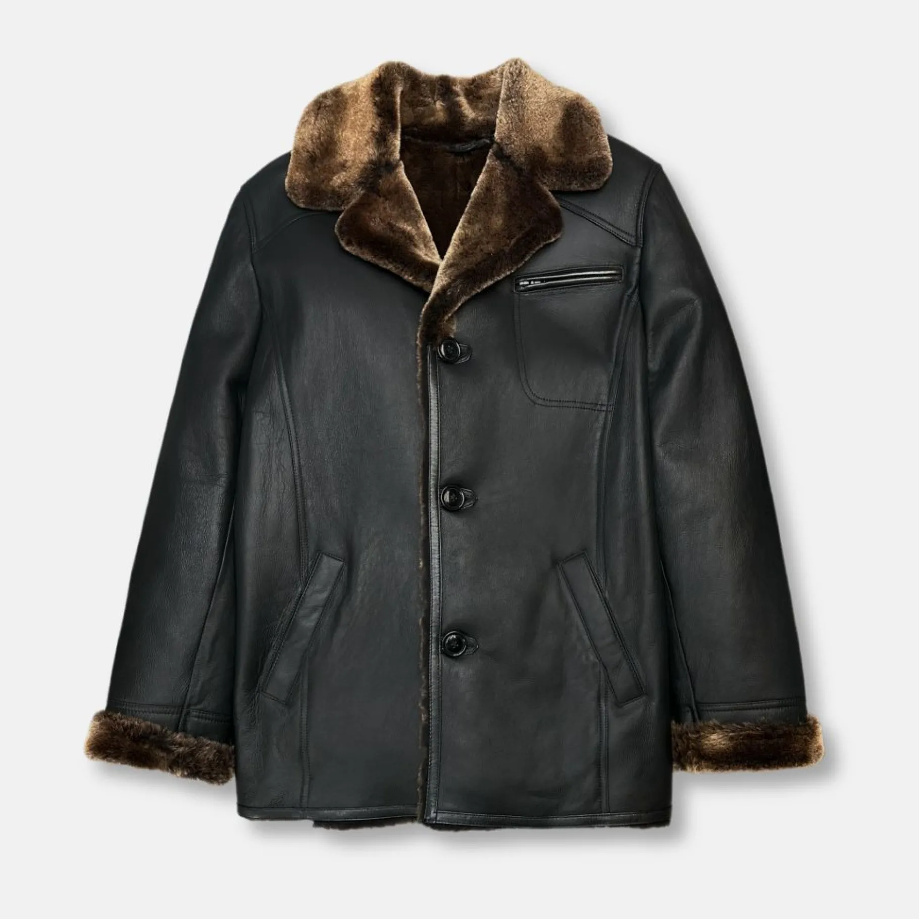 New Edition Fashion Duran Sheepskin Overcoat> Coats & Outerwear
