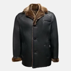 New Edition Fashion Duran Sheepskin Overcoat><noscript><img width=