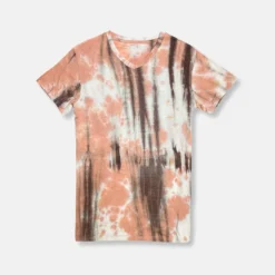 New Edition Fashion Durham V-neck Tie-Dye T-Shirt> T-shirts