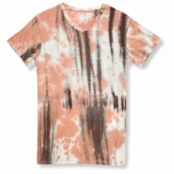 New Edition Fashion Durham V-neck Tie-Dye T-Shirt> T-shirts