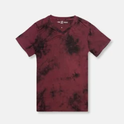 New Edition Fashion Durham V-neck Tie-Dye T-Shirt> T-shirts