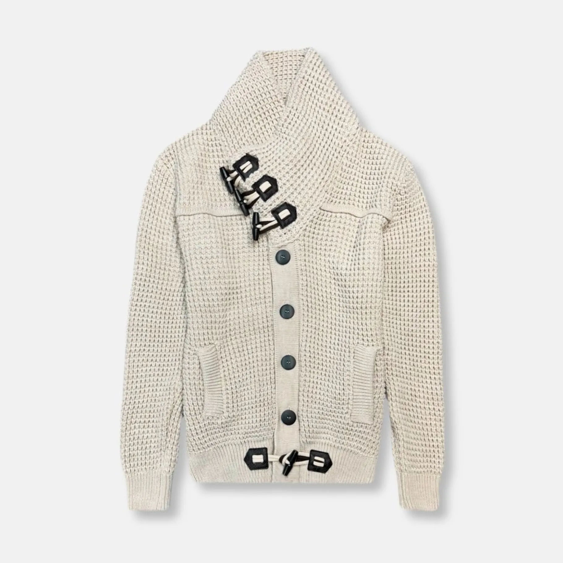 New Edition Fashion Duval Cable Knit Button-Up Sweater> Sweaters