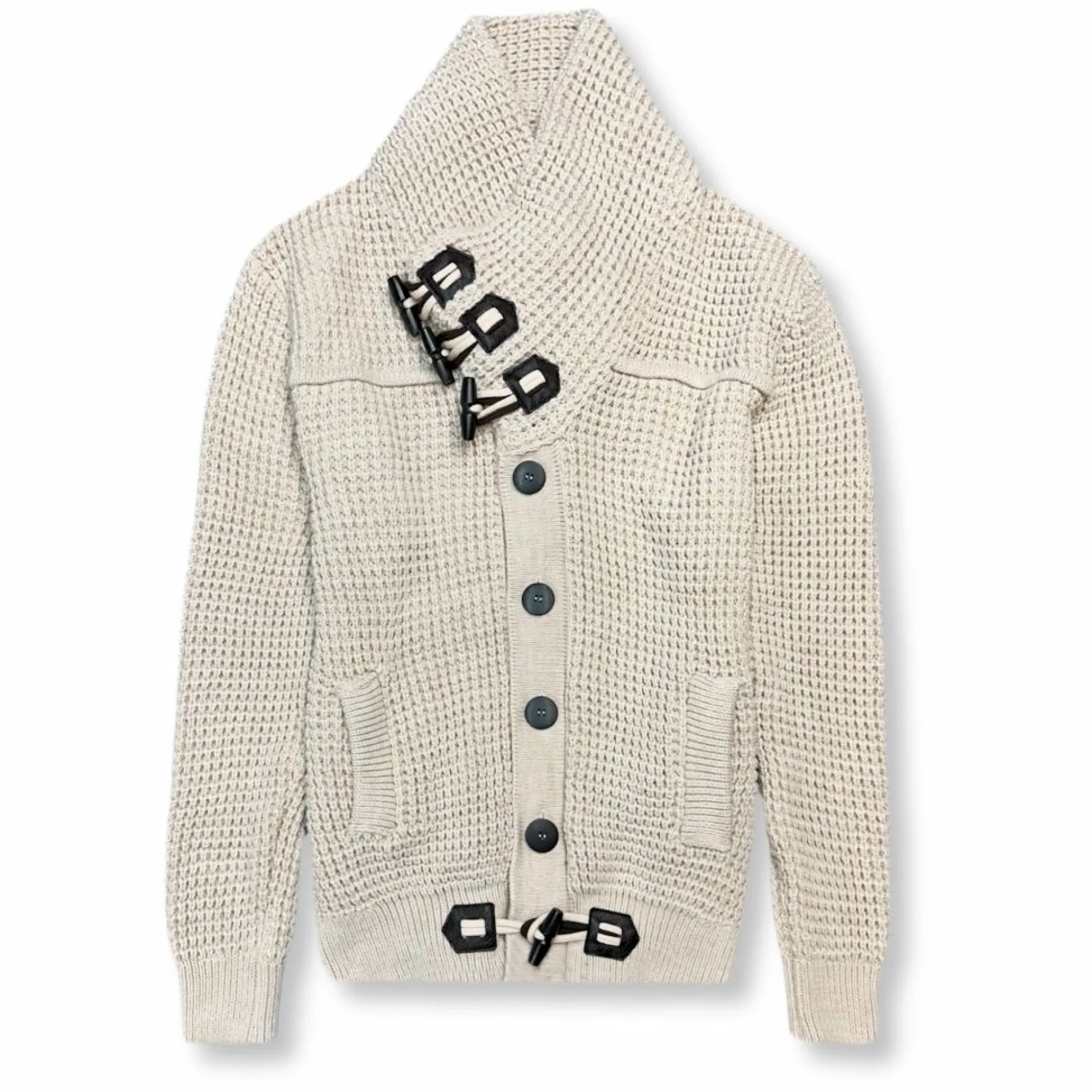 New Edition Fashion Duval Cable Knit Button-Up Sweater> Sweaters