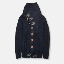 New Edition Fashion Dwight Cable Knit Button-Up Sweater> Sweaters
