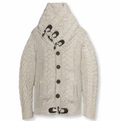 New Edition Fashion Dwight Cable Knit Button-Up Sweater> Sweaters