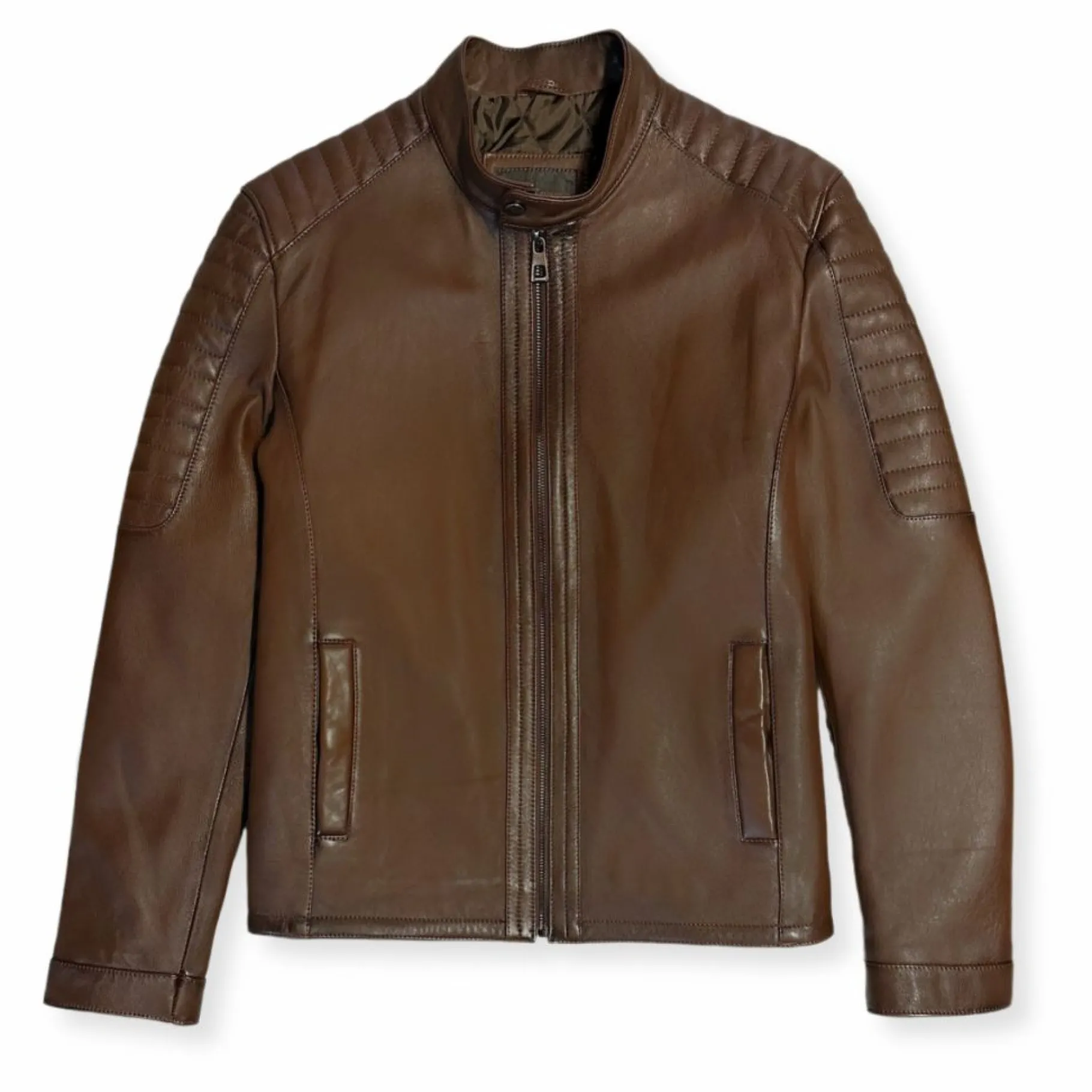 New Edition Fashion Dylan Racer Leather Jacket> Coats & Outerwear