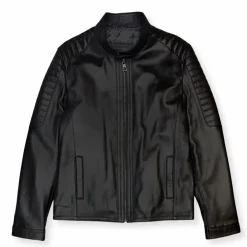 New Edition Fashion Dylan Racer Leather Jacket> Coats & Outerwear