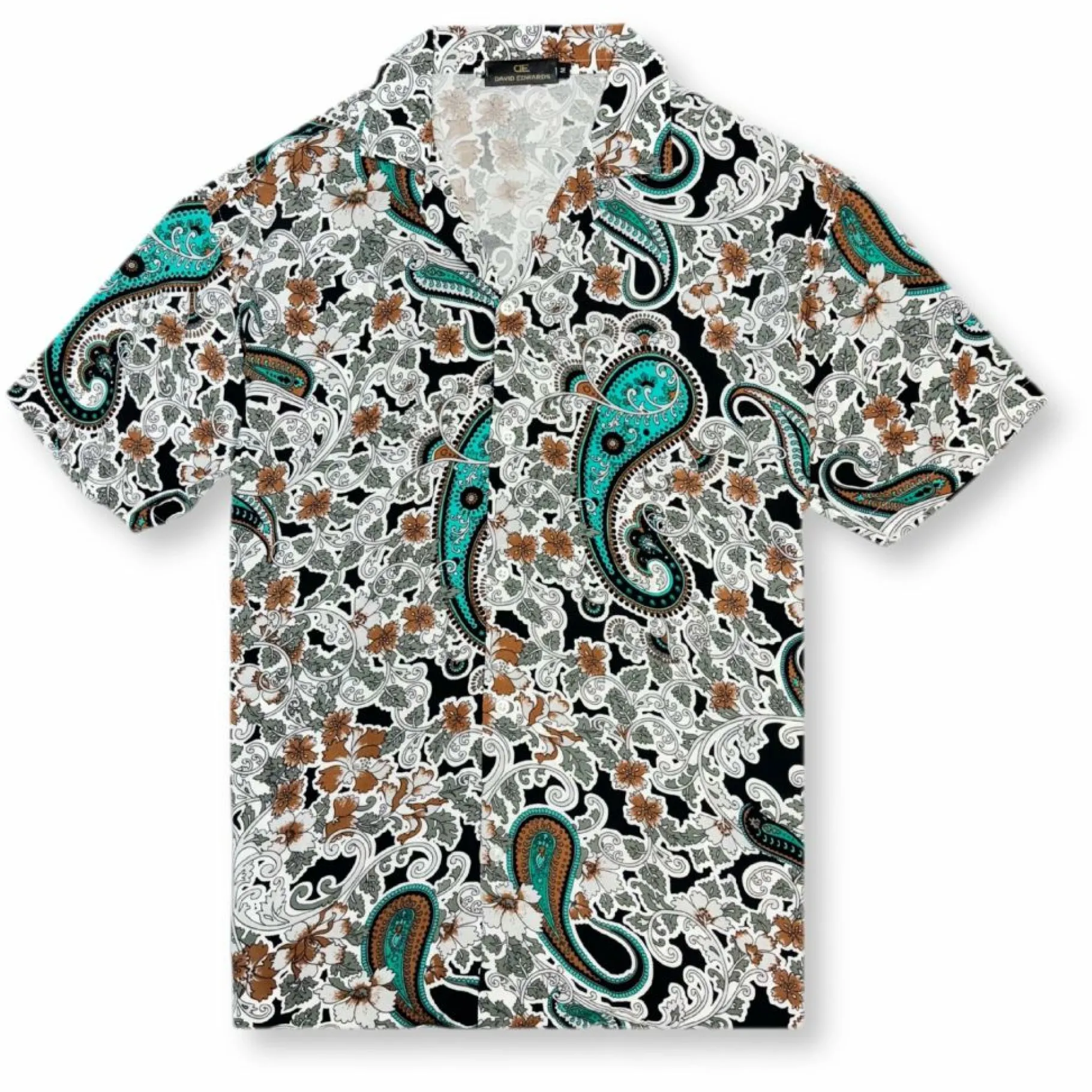 New Edition Fashion Dynam Tropical Revere Collar Shirt> Button Downs