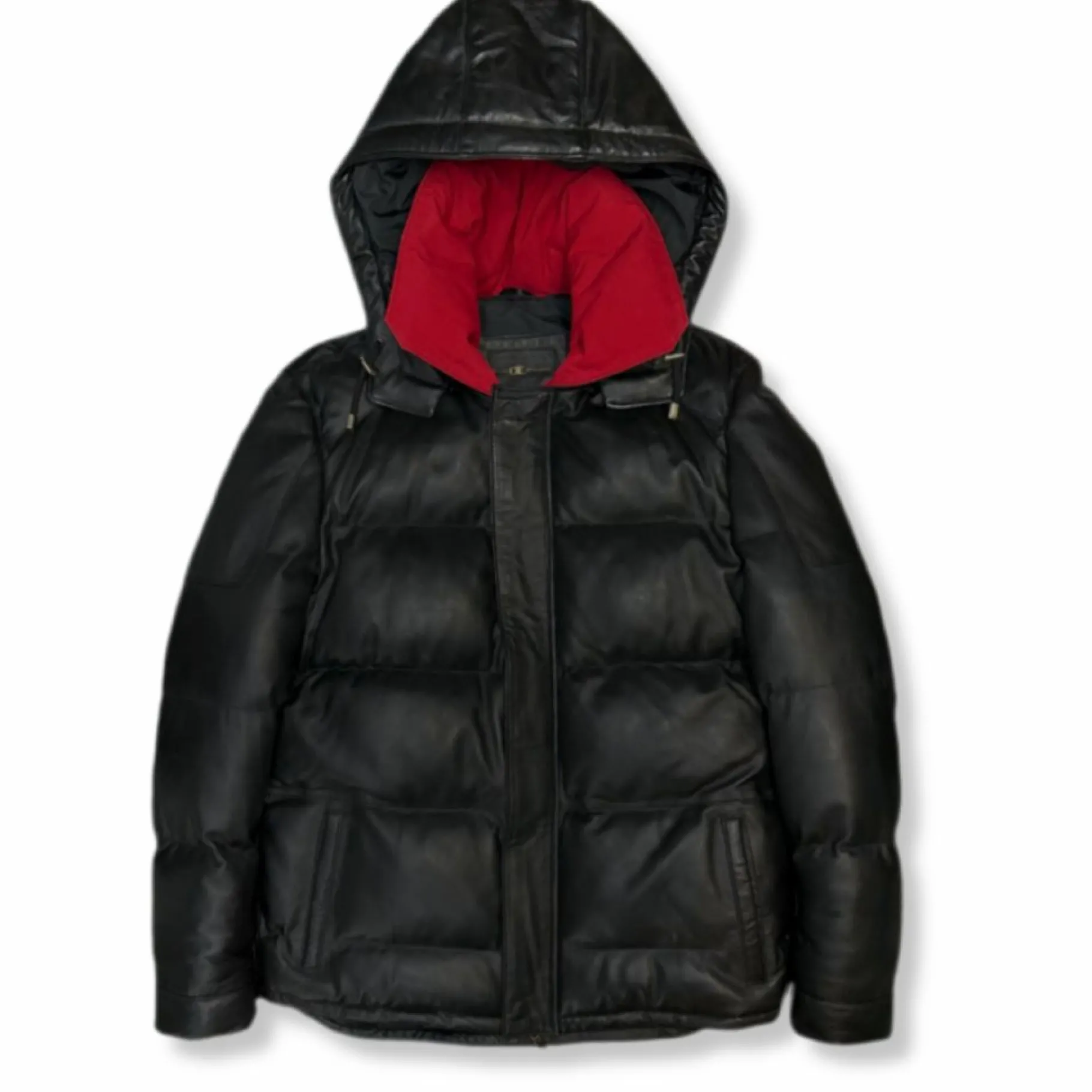 New Edition Fashion Dyson Down Puffer Leather Jacket> Coats & Outerwear