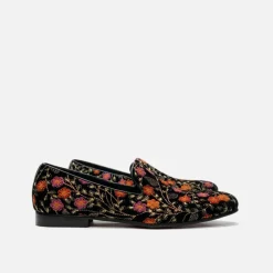 New Edition Fashion Felipe Floral Smoking Slipper> Formal Shoes