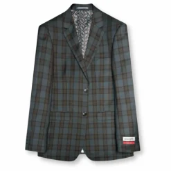 New Edition Fashion Gaffin Slim Plaid Suit><noscript><img width=