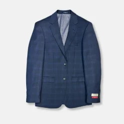New Edition Fashion Gavin Slim Plaid Suit> Suits