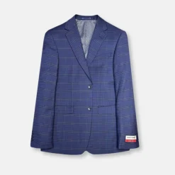 New Edition Fashion Gavin Slim Plaid Suit> Suits