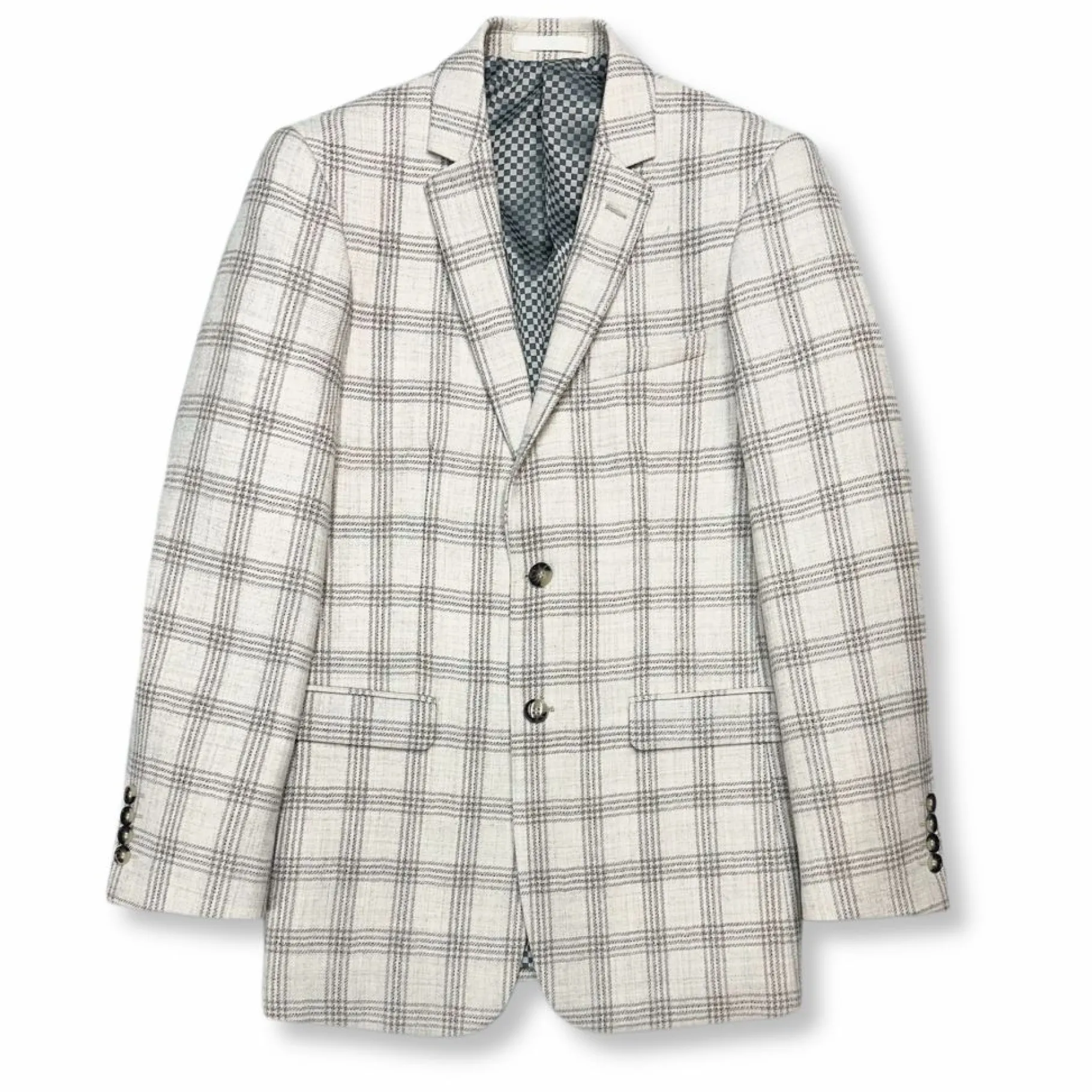 New Edition Fashion Geoffrey Plaid Wool Sport Coat> Blazers & Sportcoats