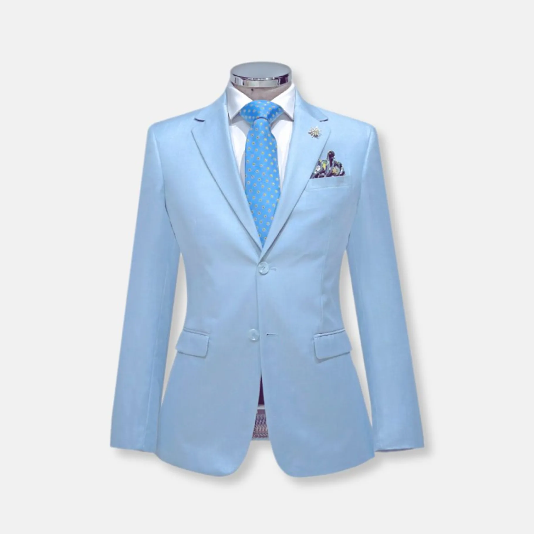 New Edition Fashion Gesner Slim Solid Suit> Suits