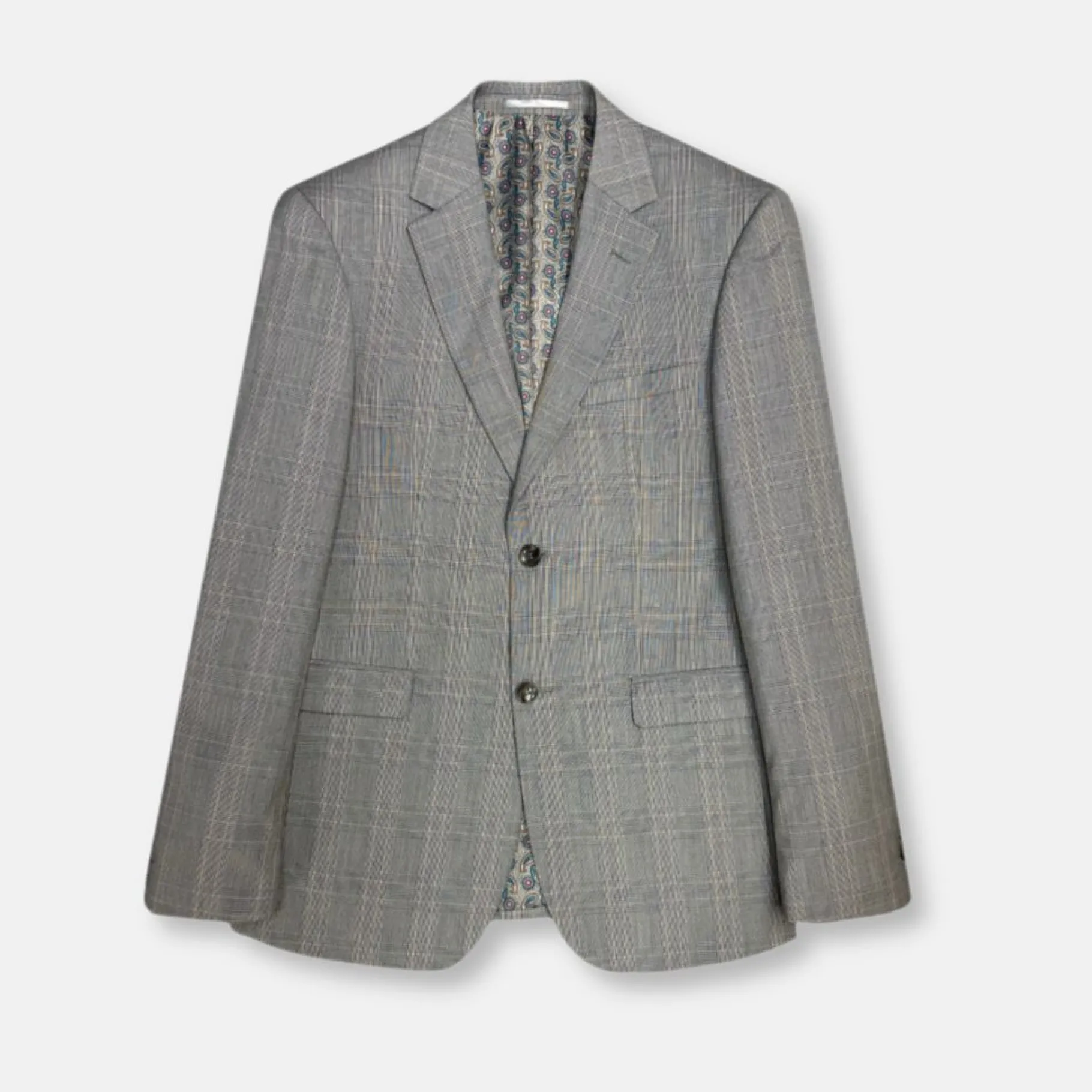 New Edition Fashion Grady Slim Plaid Suit> Suits