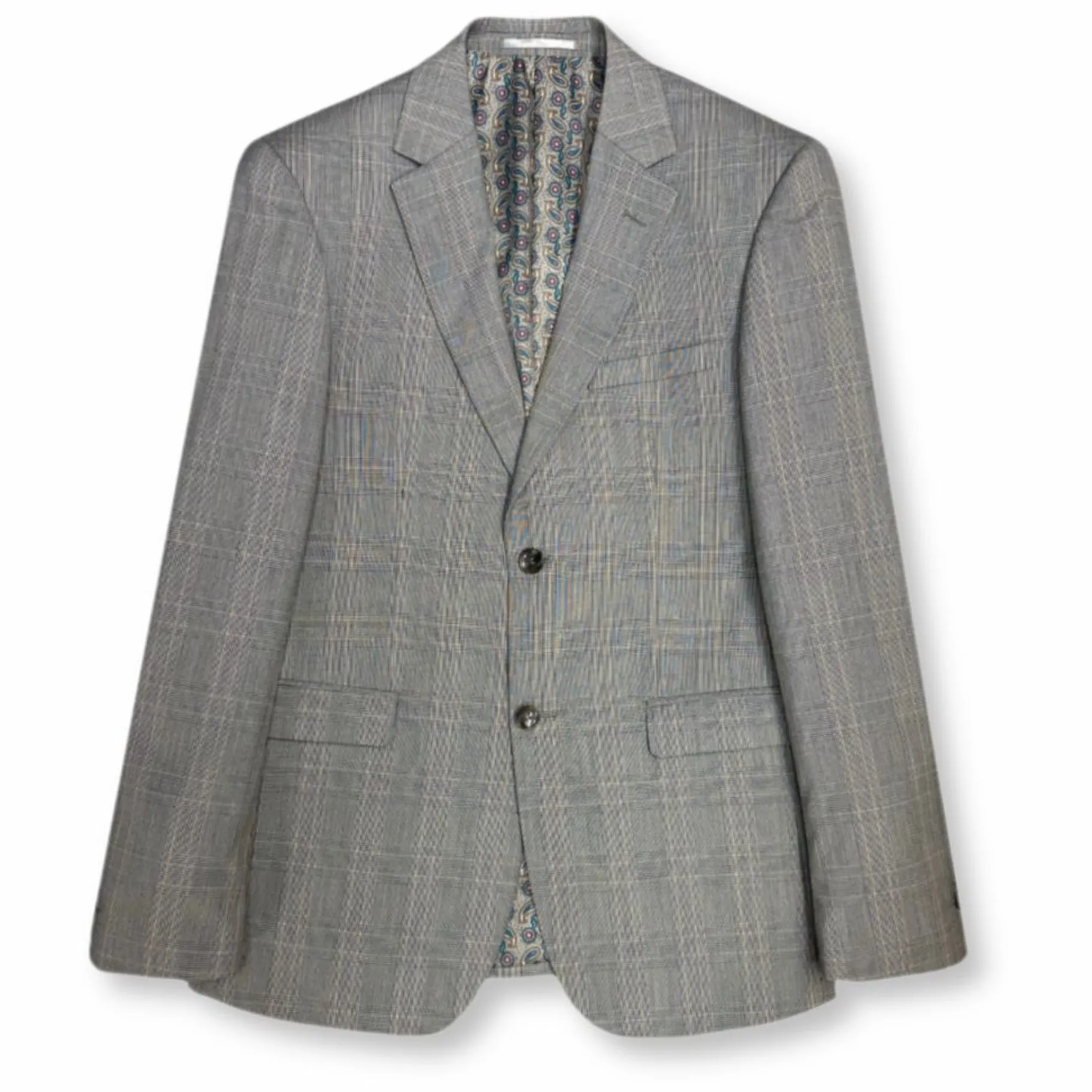 New Edition Fashion Grady Slim Plaid Suit> Suits