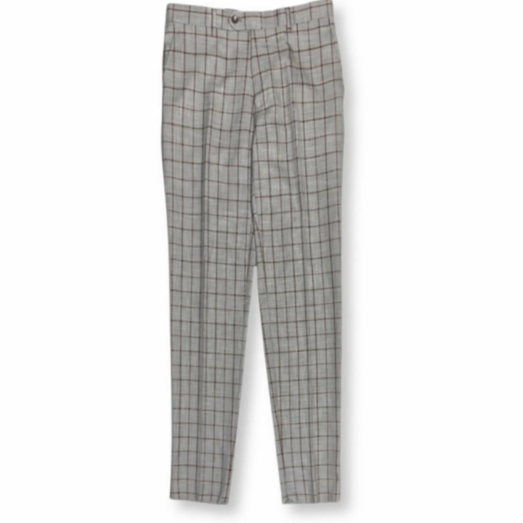 New Edition Fashion Gunner Slim Windowpane Suit> Suits