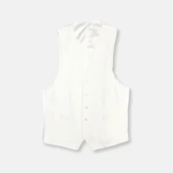 New Edition Fashion Hitchcock Linen Vest> Vests