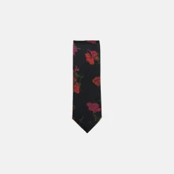 New Edition Fashion Ikaros Floral Design Tie> Ties