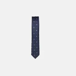 New Edition Fashion Ikenna Skinny Foulard Pattern Tie> Ties