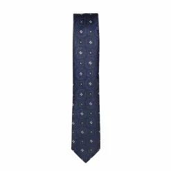 New Edition Fashion Ikenna Skinny Foulard Pattern Tie> Ties